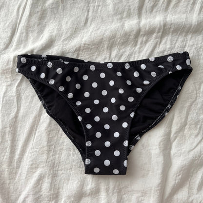 Black glittery bikini set