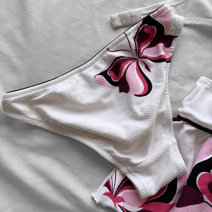 M size•Butterfly Rhinestone Y2K bikini Set