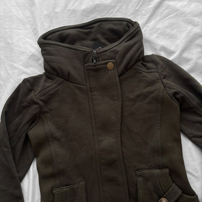 Muted Utility Zip Up Jacket
