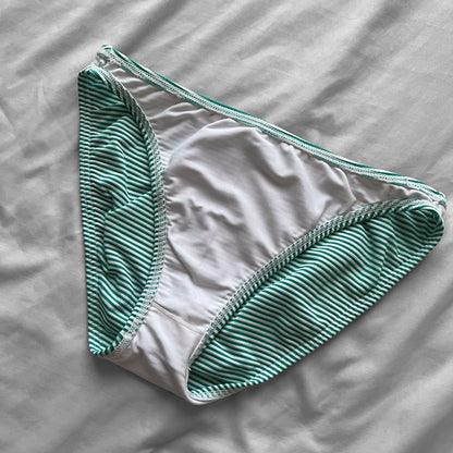 M size•Mint Green stripes bikini Set