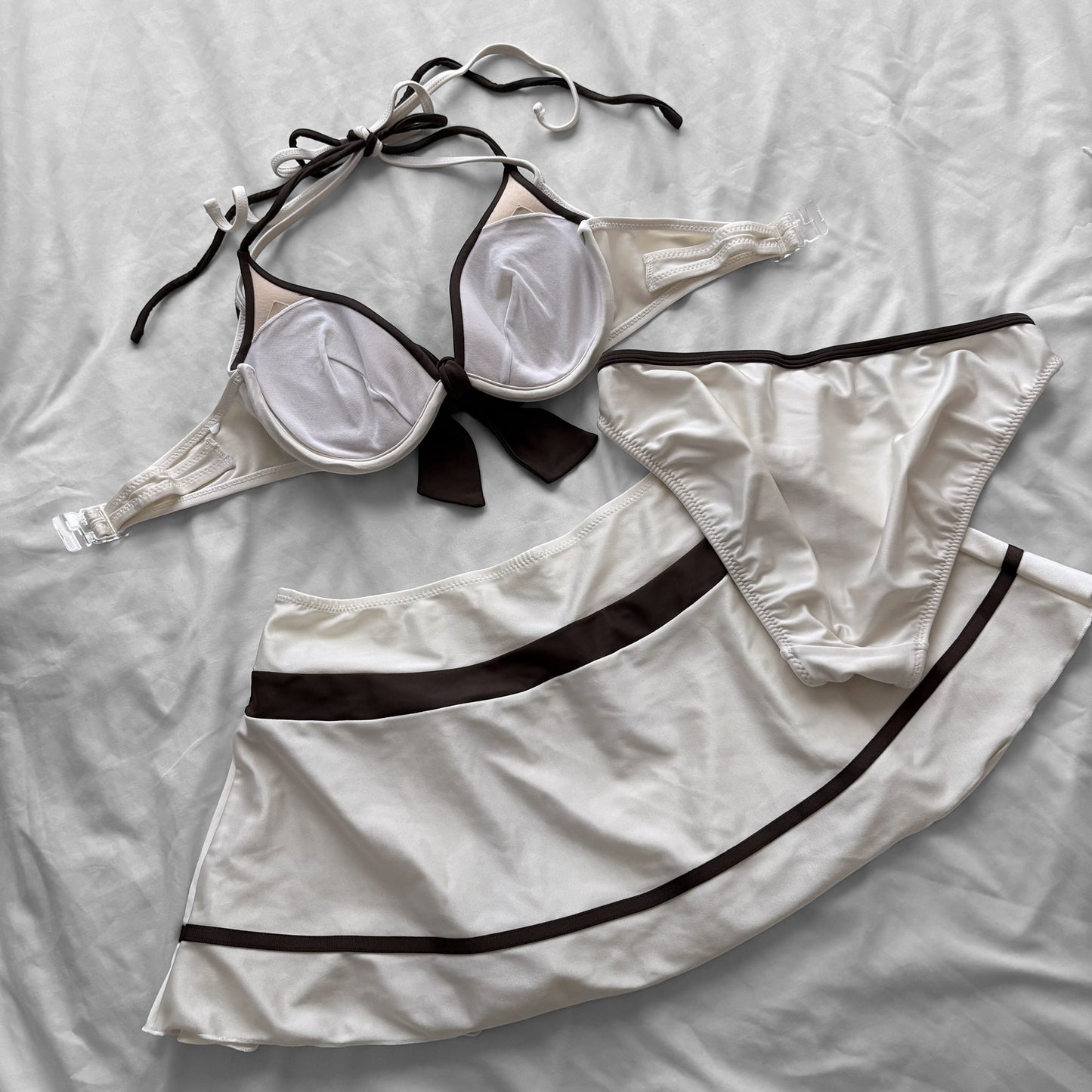 M size•Creamy bikini Set