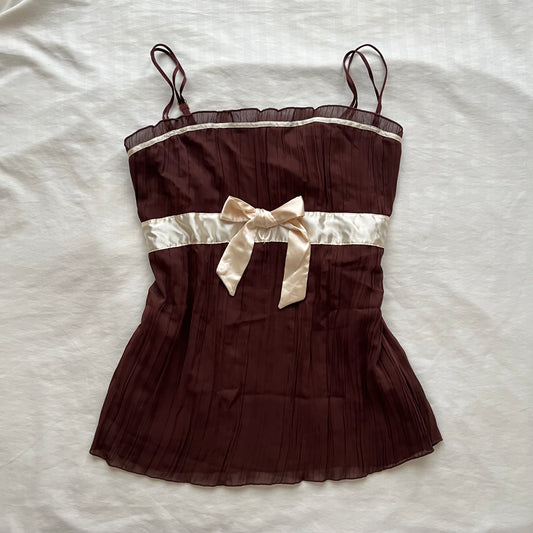 Choco Ribbon Cami