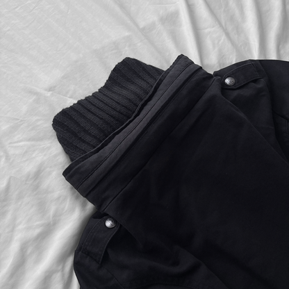 Military Style Hooded Jacket