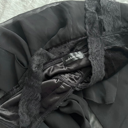 Black fairy lace cami
