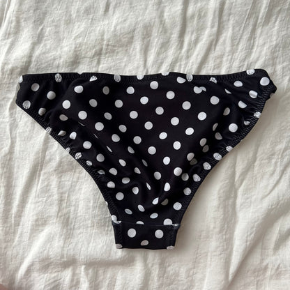 Black glittery bikini set