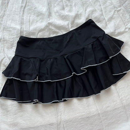 Bikini Black frilly Set