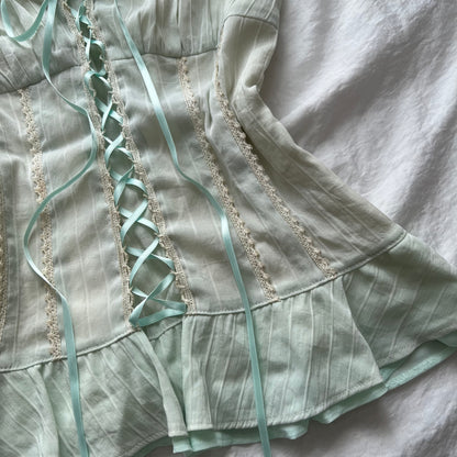 Corset vibe lace cami