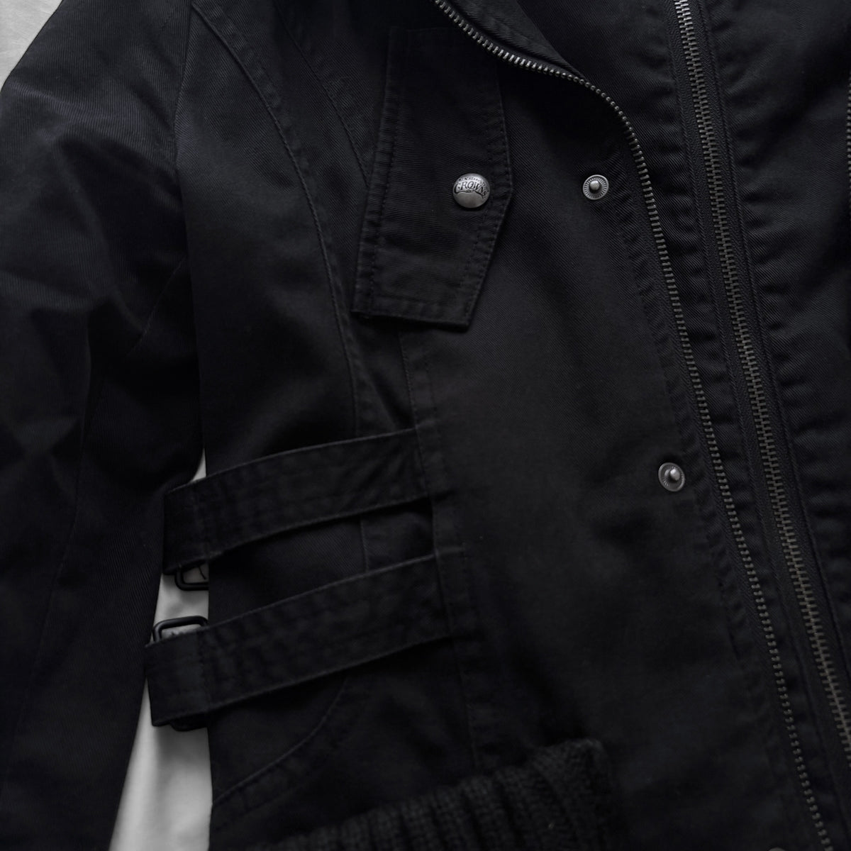 Military Style Hooded Jacket