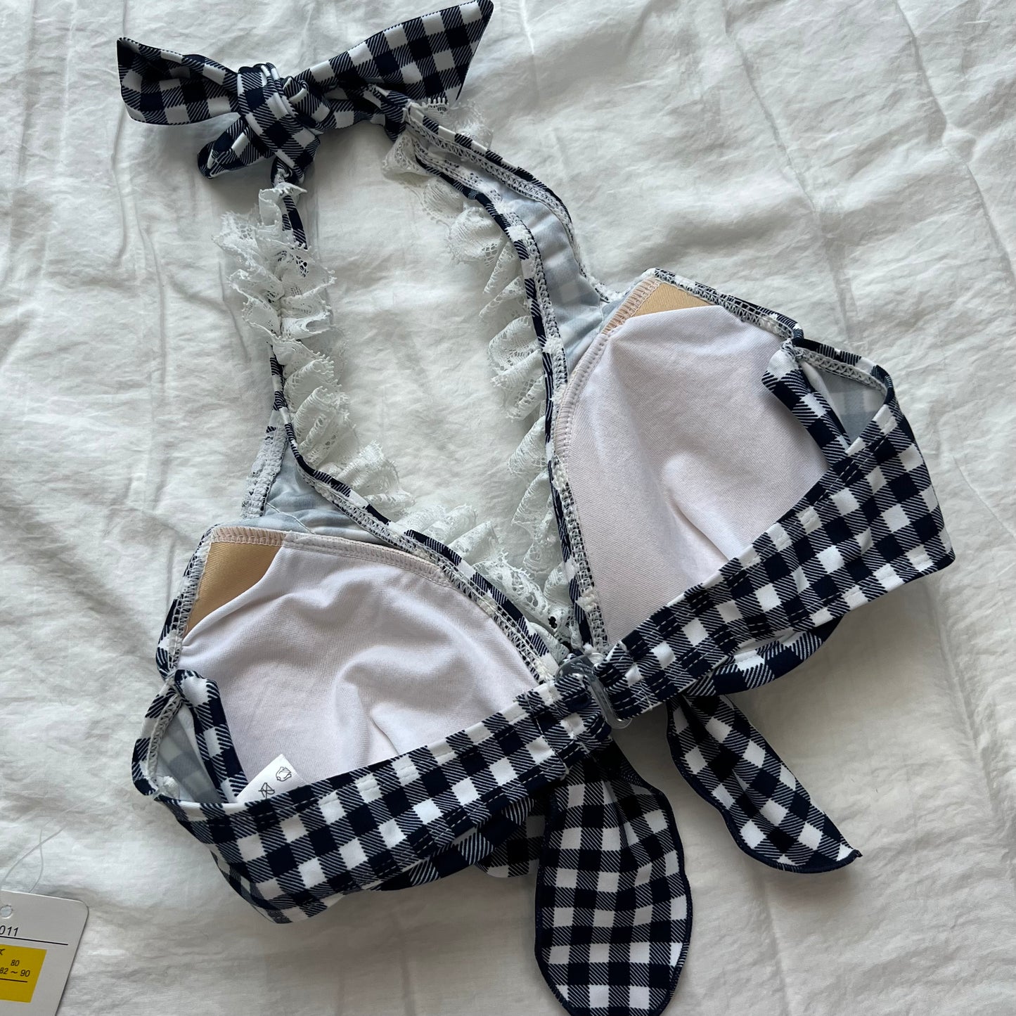 Dark Navy lace bikini set