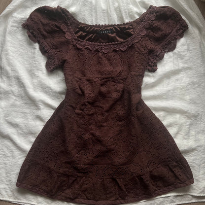 INGNI choco brown top