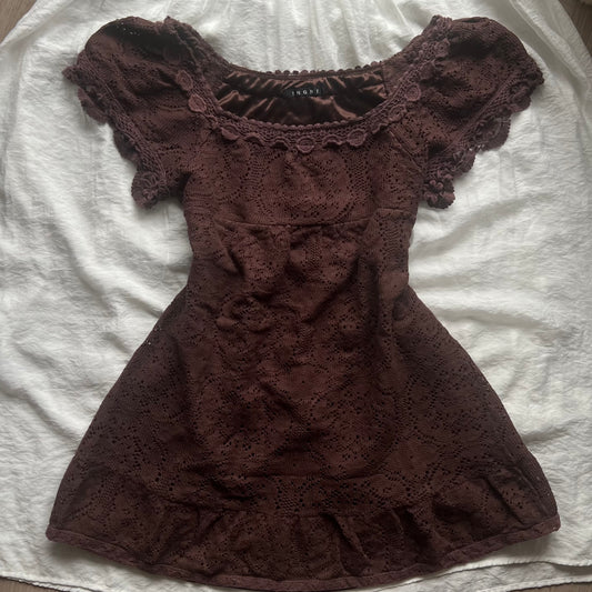 INGNI choco brown top