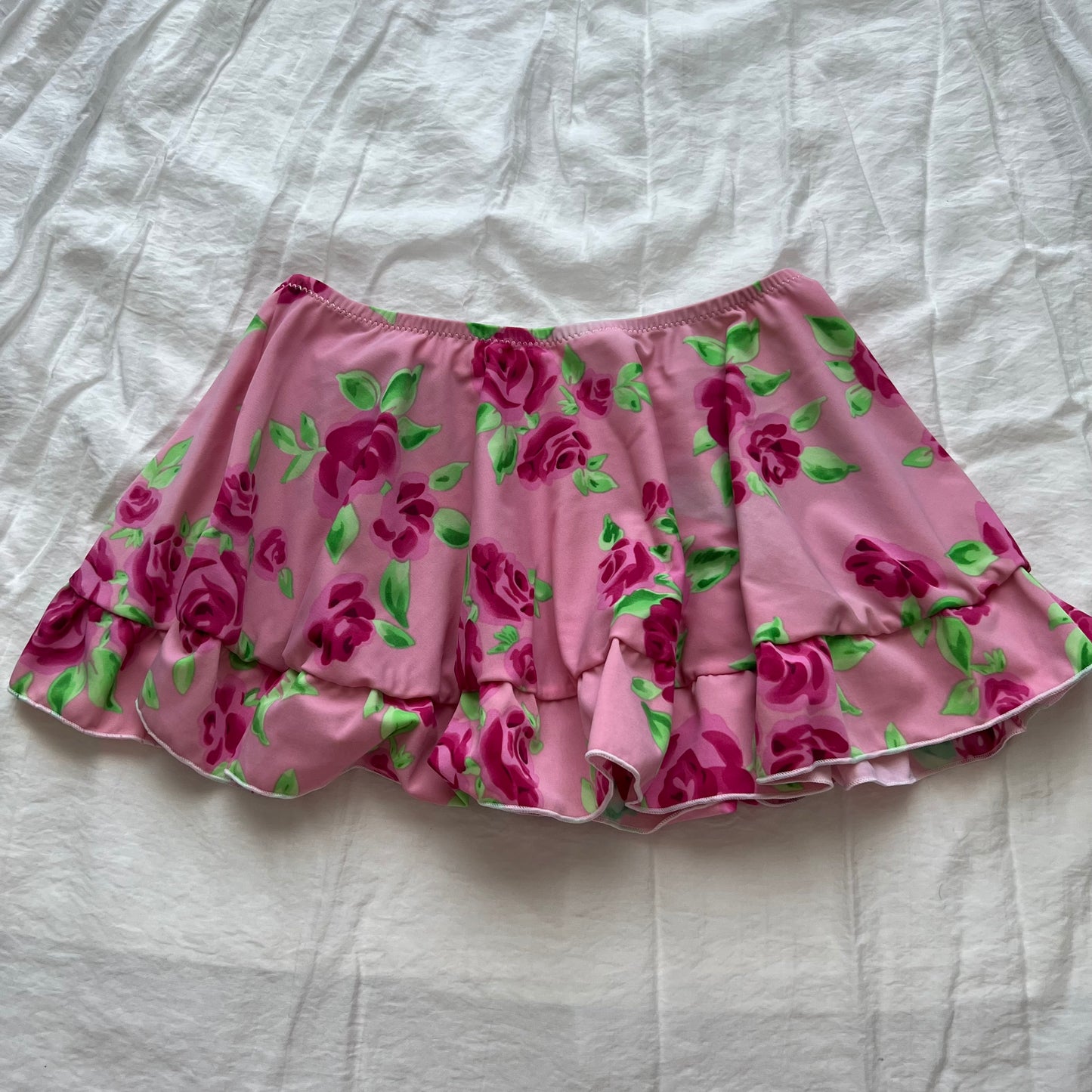 Pink Floral lace bikini set