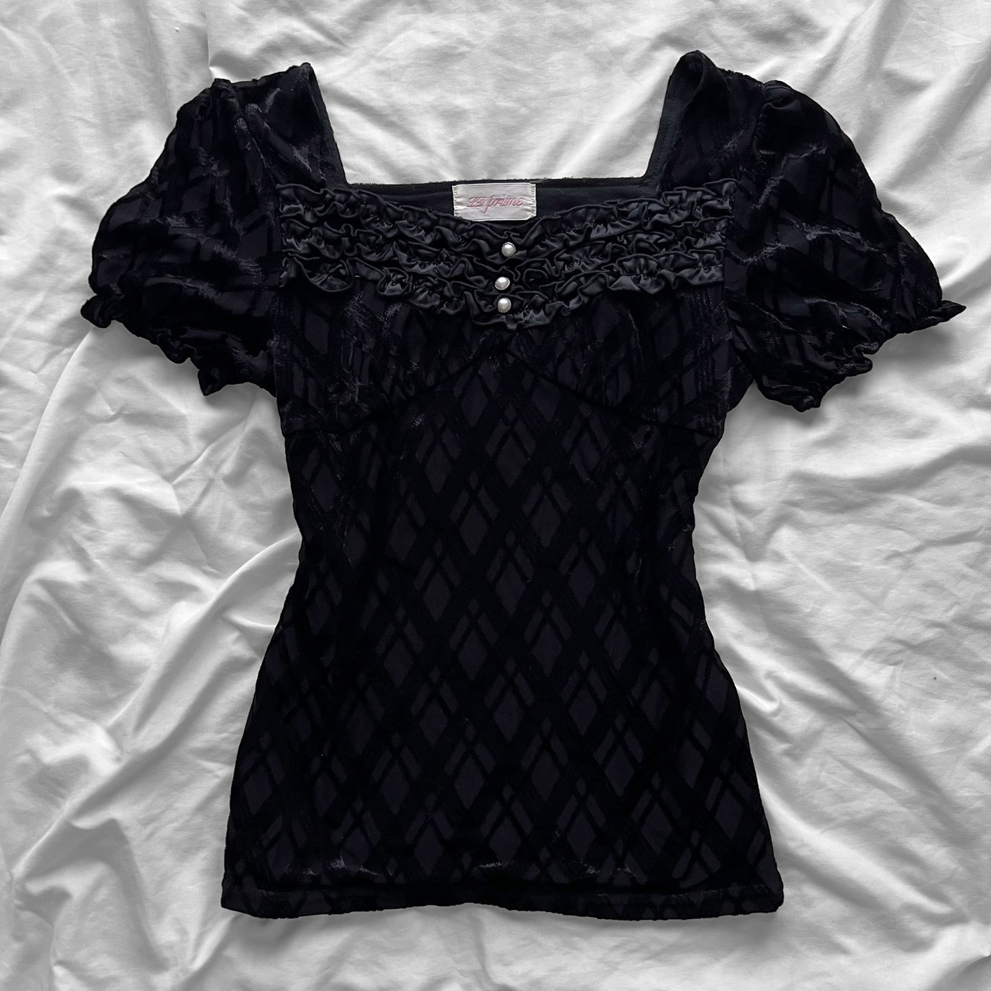Checkered blouse