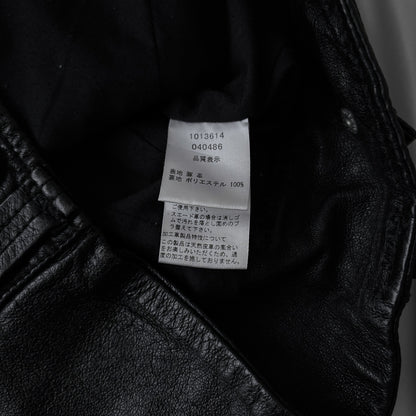 Black Leather Biker Jacket
