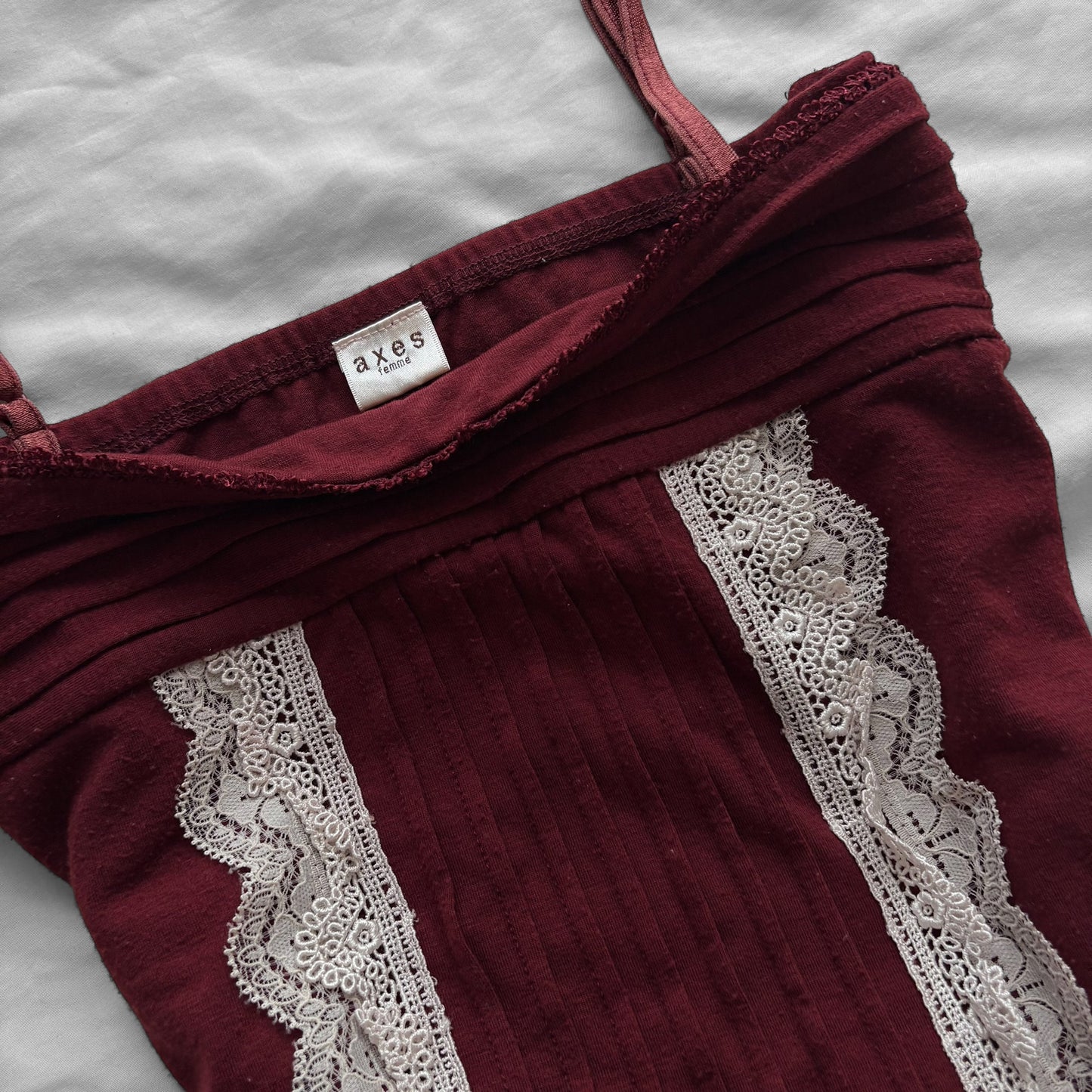 ‘Axes Femme’ Coquette Cherry Top