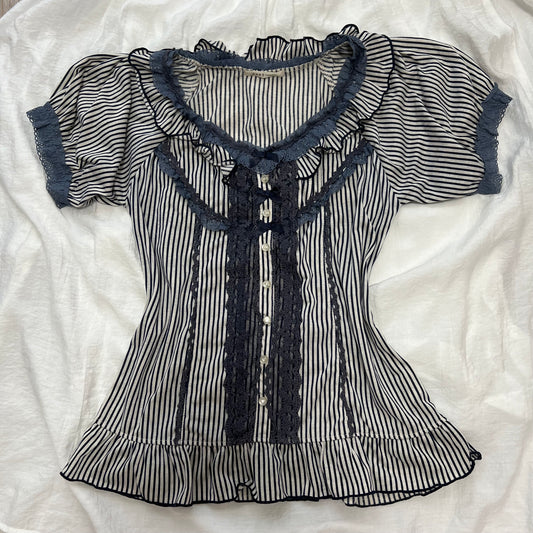 Axes Femme ribbon top