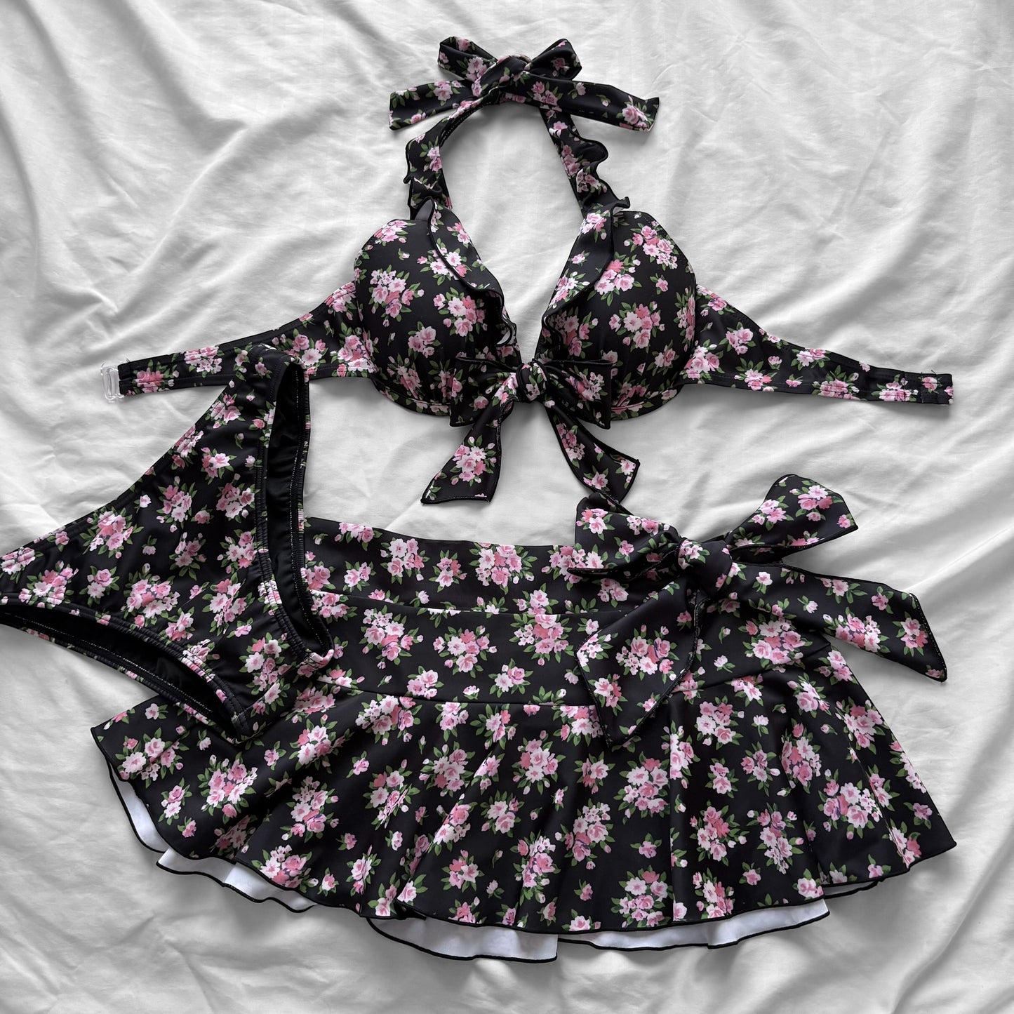 M size•Floral bikini Set