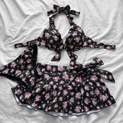 M size•Floral bikini Set