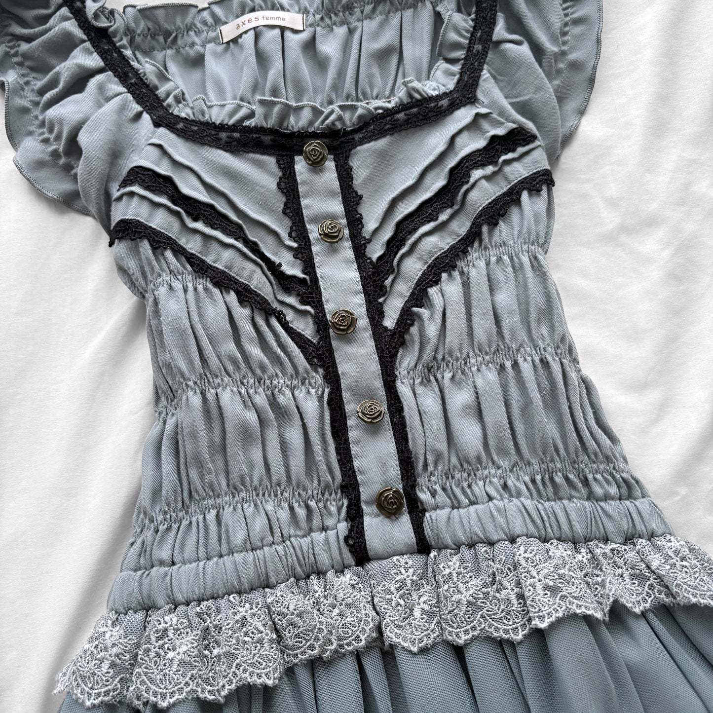 ‘Axes Femme’ Flowy Dress