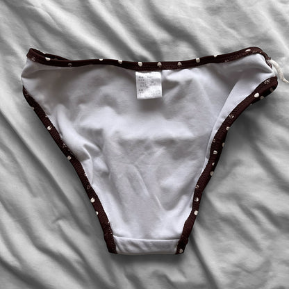 M size•Brown 4-piece bikini Set