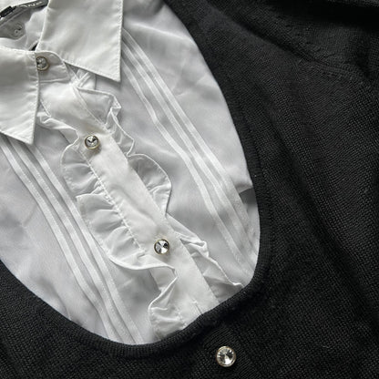 Black long sleeves knit