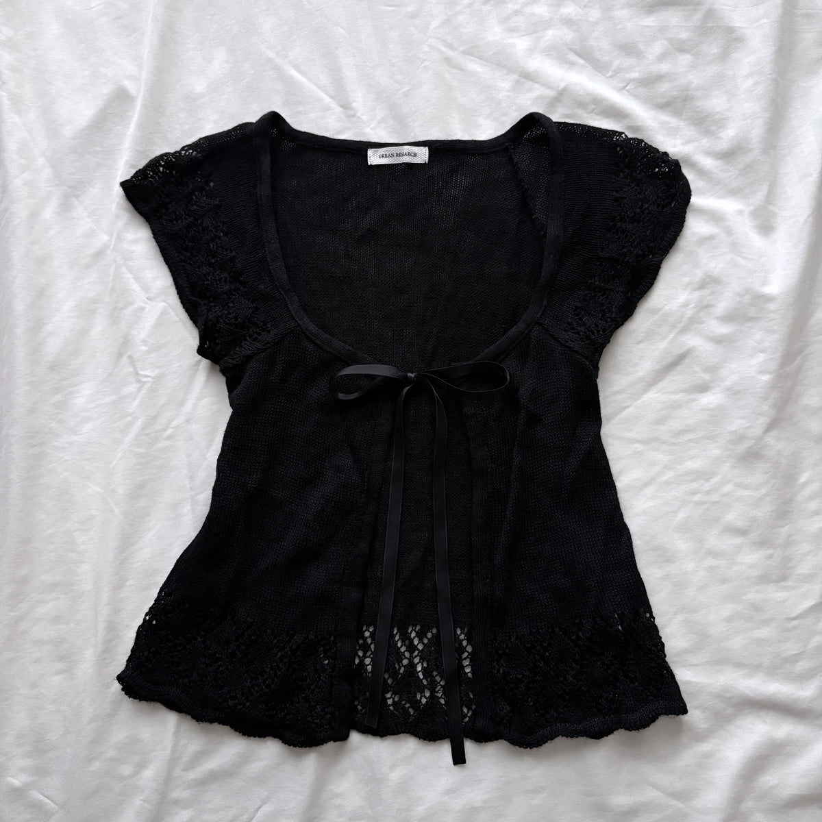 Dark Coquette camisole & cardigan Set