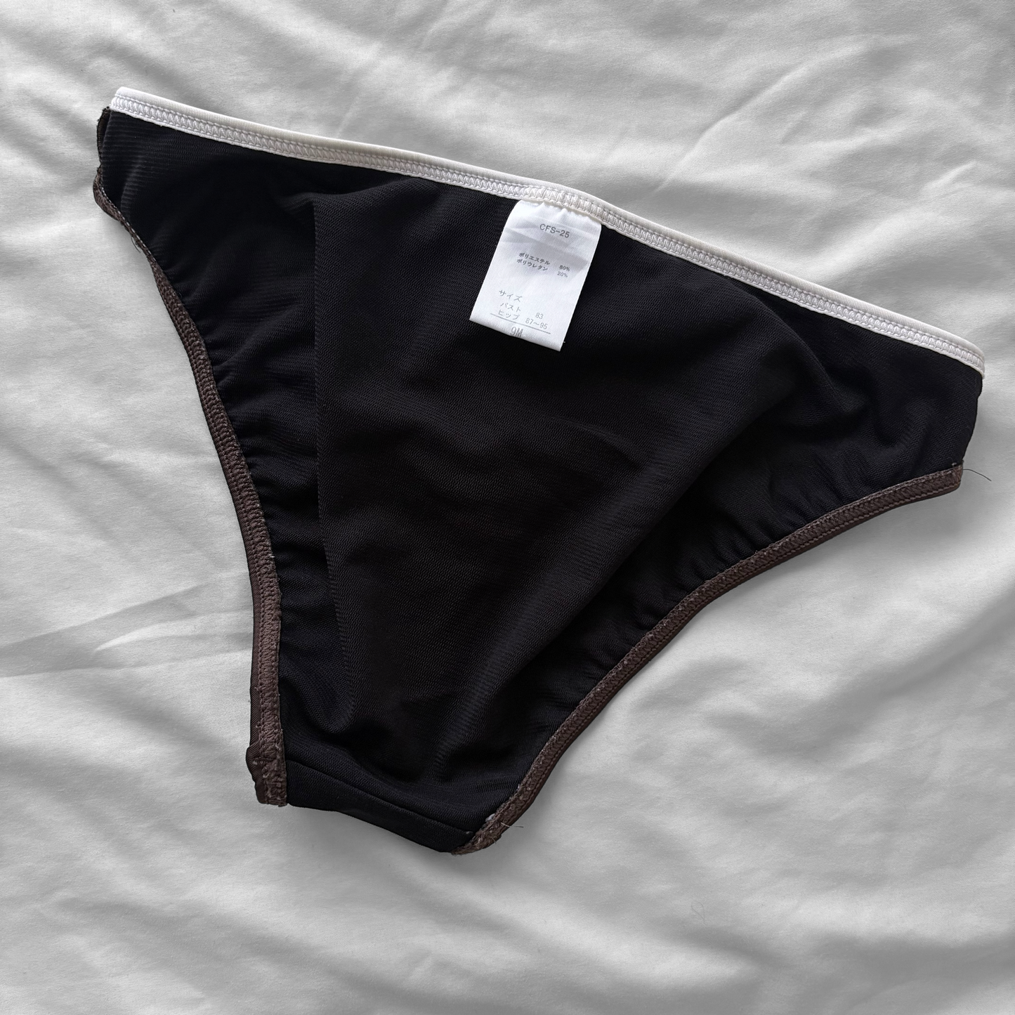 M size• Brown & creamy bikini Set