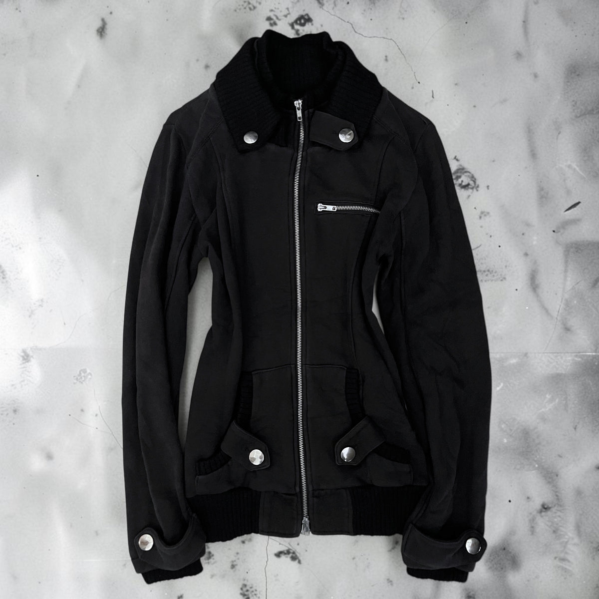 Ribbed archive Jacket