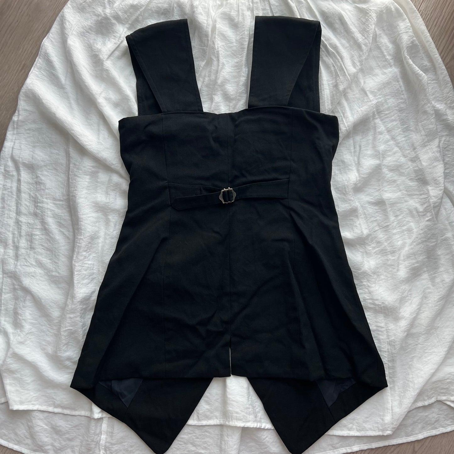 Black unique vest