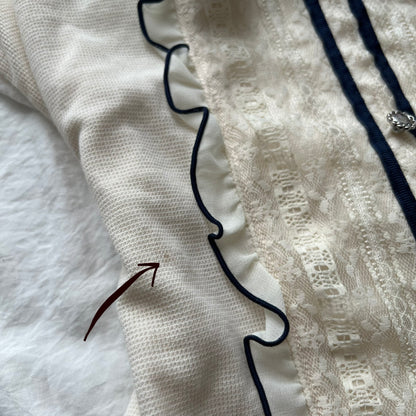 Axes Femme white sailor top