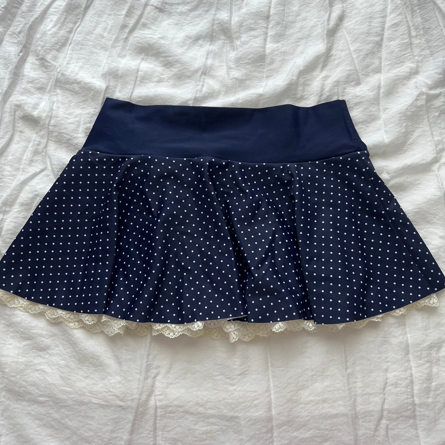Navy lace bikini set