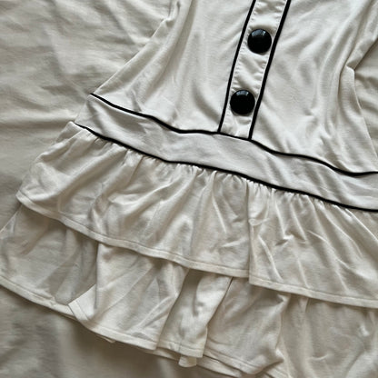 Low Waist button dress