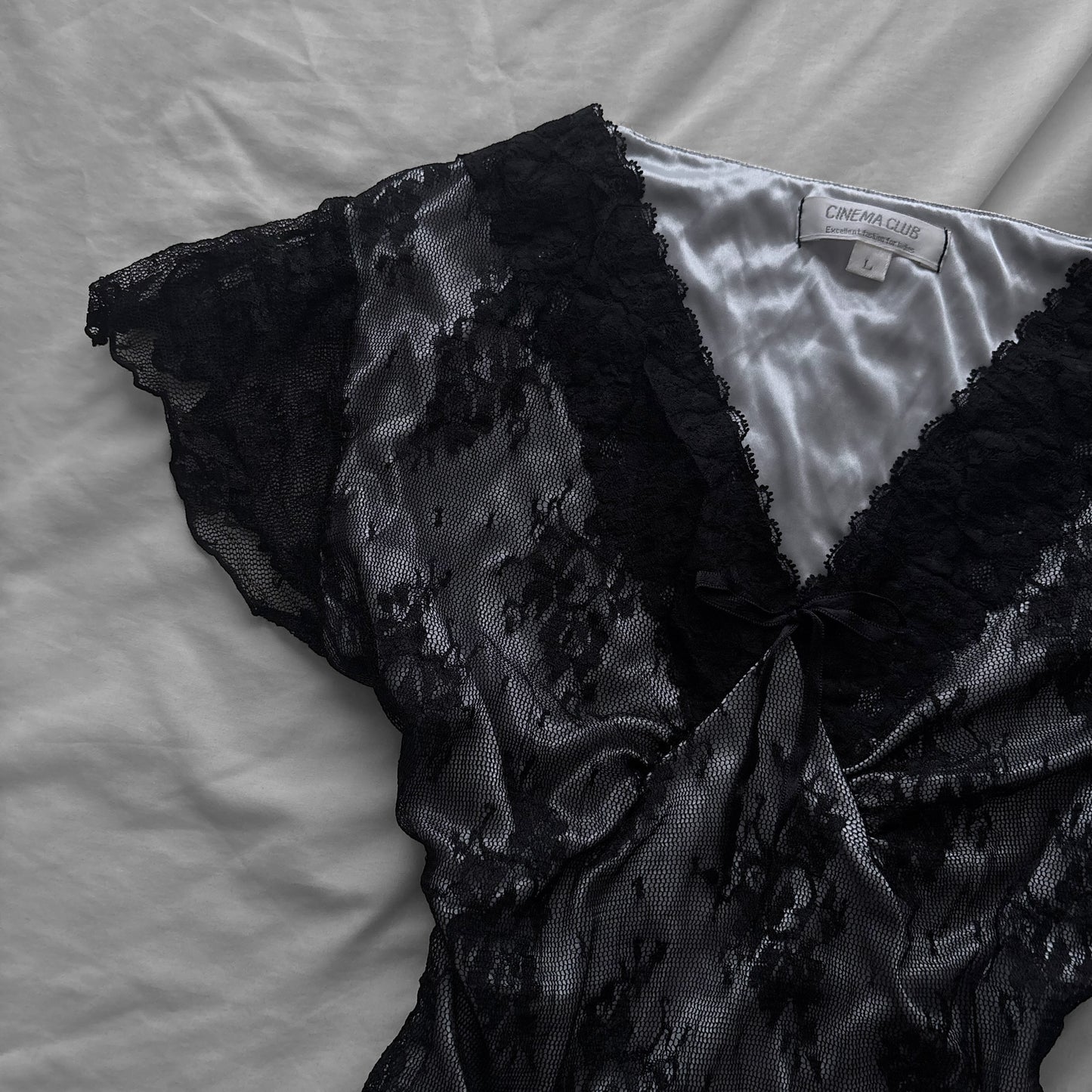Black Lace Top