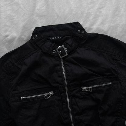 INGNI Buckle Neck Black Jacket