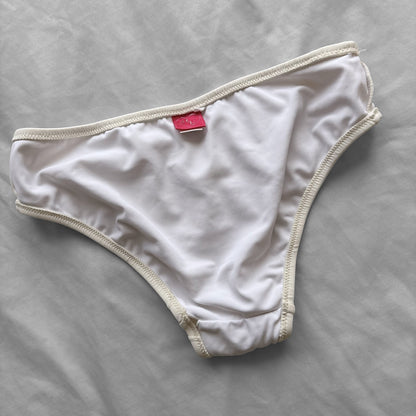 M size•Creamy & brown bows bikini Set
