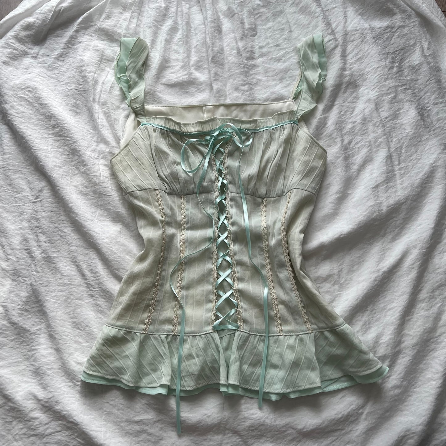 Corset vibe lace cami