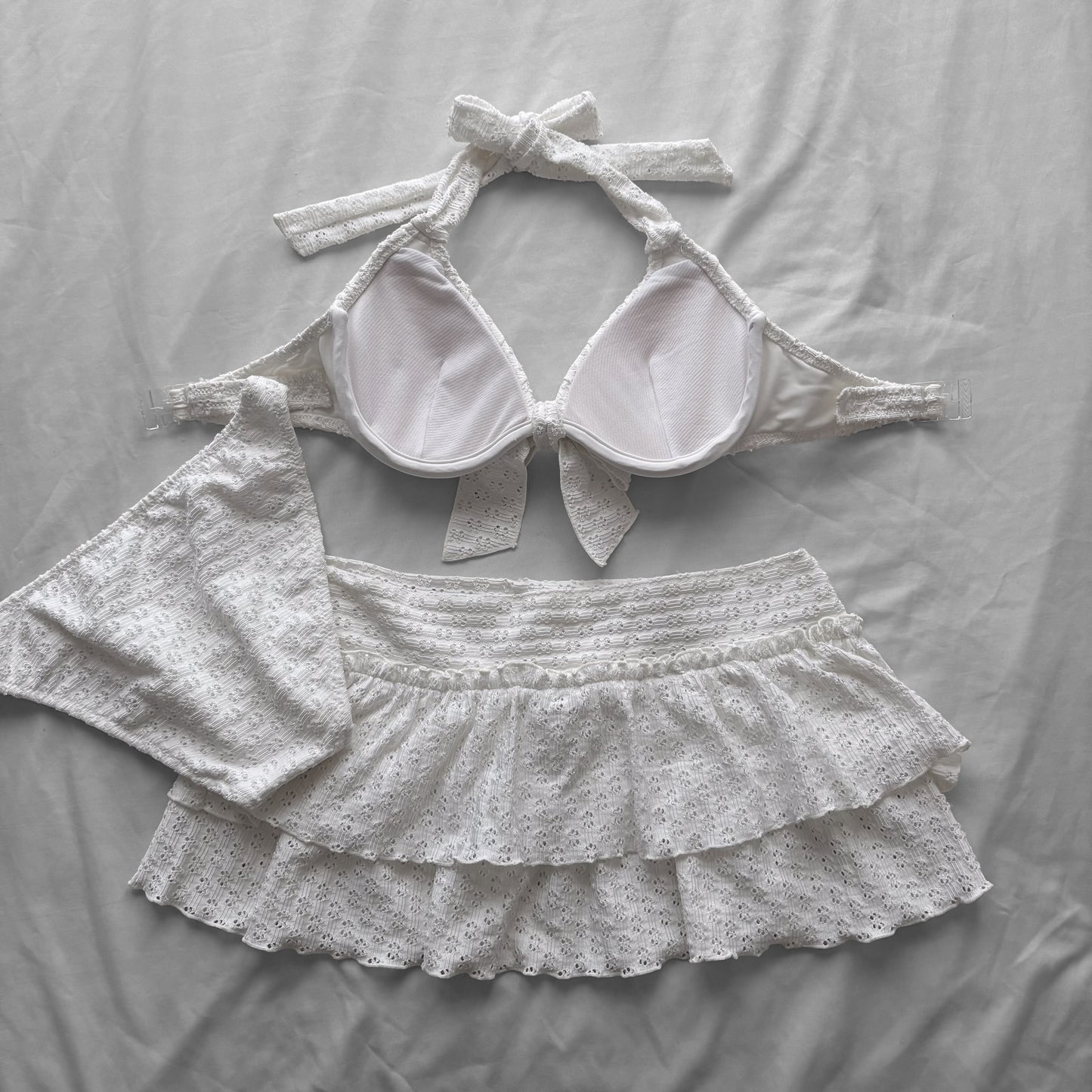 M size•Soft girl lace bikini Set