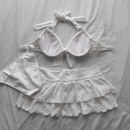 M size•Soft girl lace bikini Set