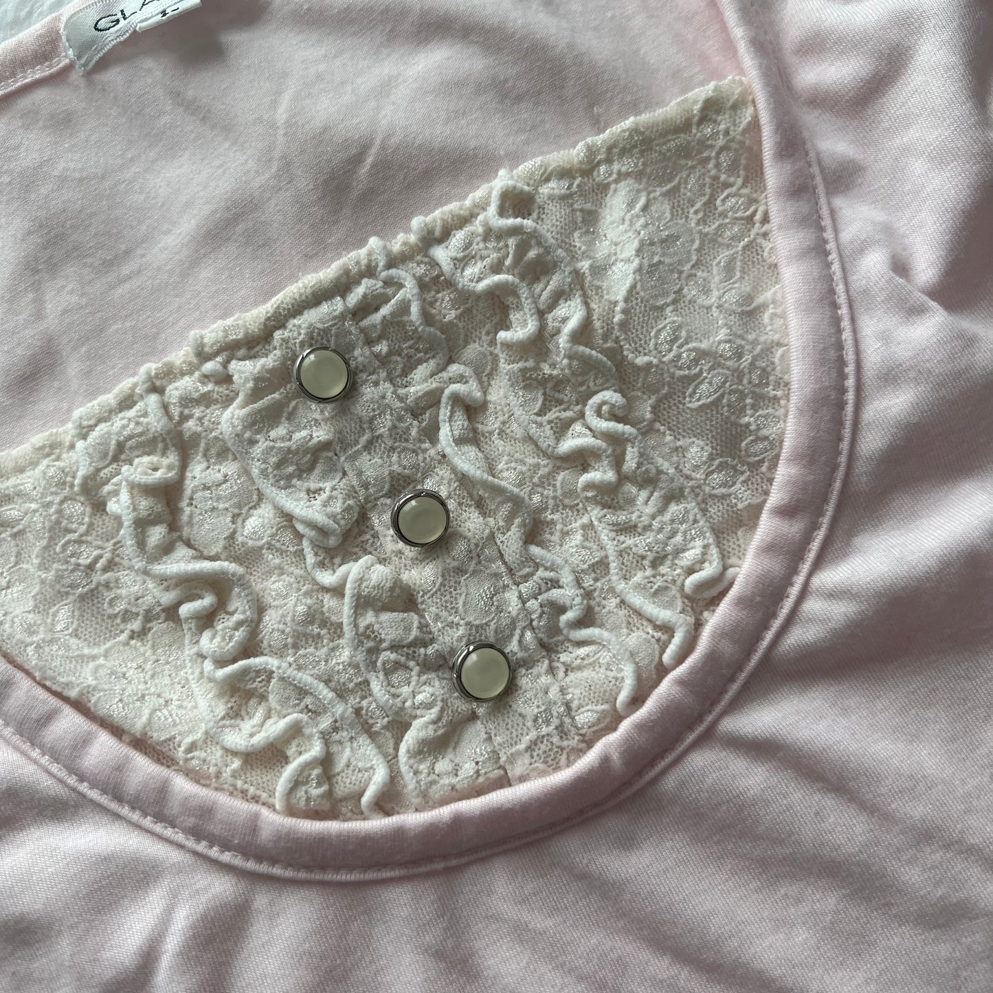 Milkmaid baby pink top