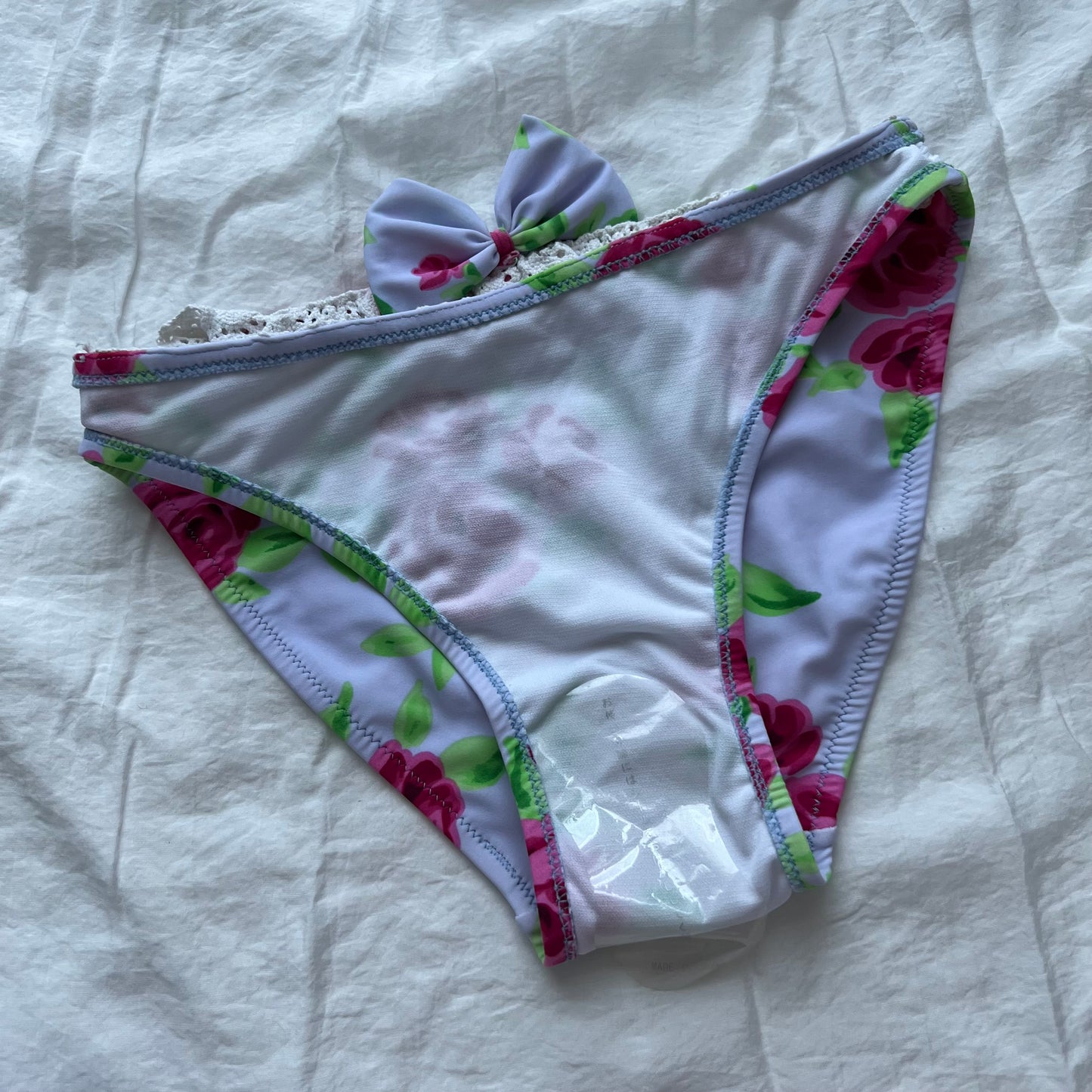 Light Floral lace bikini set