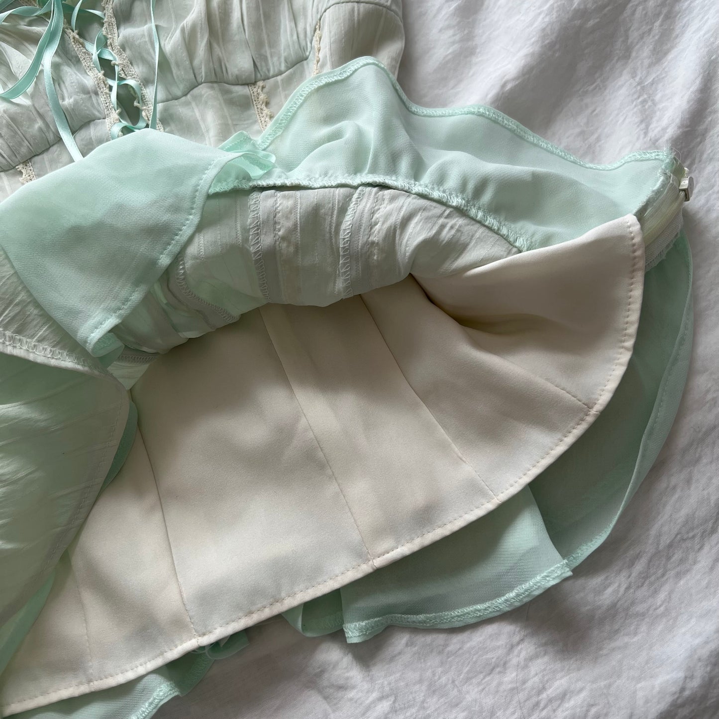 Corset vibe lace cami