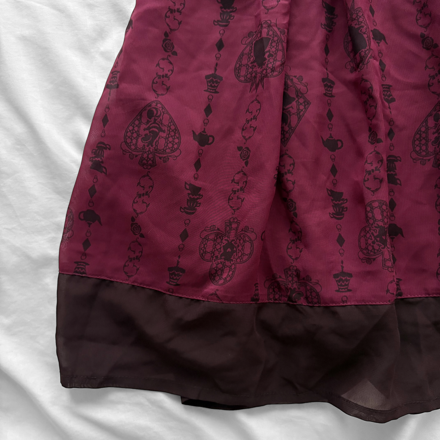 ‘Axes Femme’ x 'Disney' Alice in Wonderland Dress