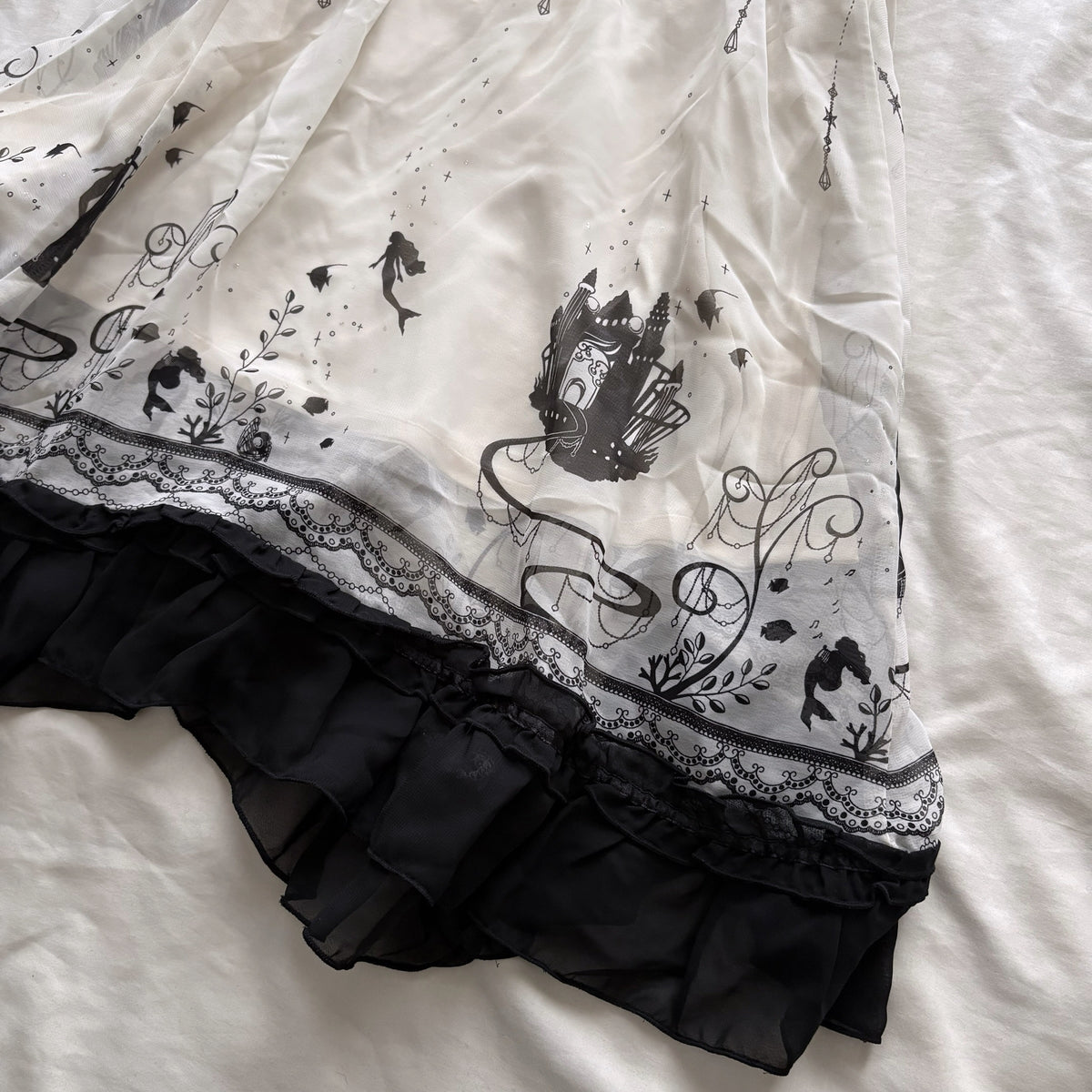 ‘Axes Femme’ White Fairytale Dress