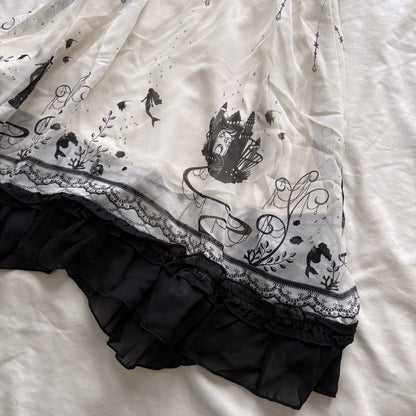 ‘Axes Femme’ White Fairytale Dress