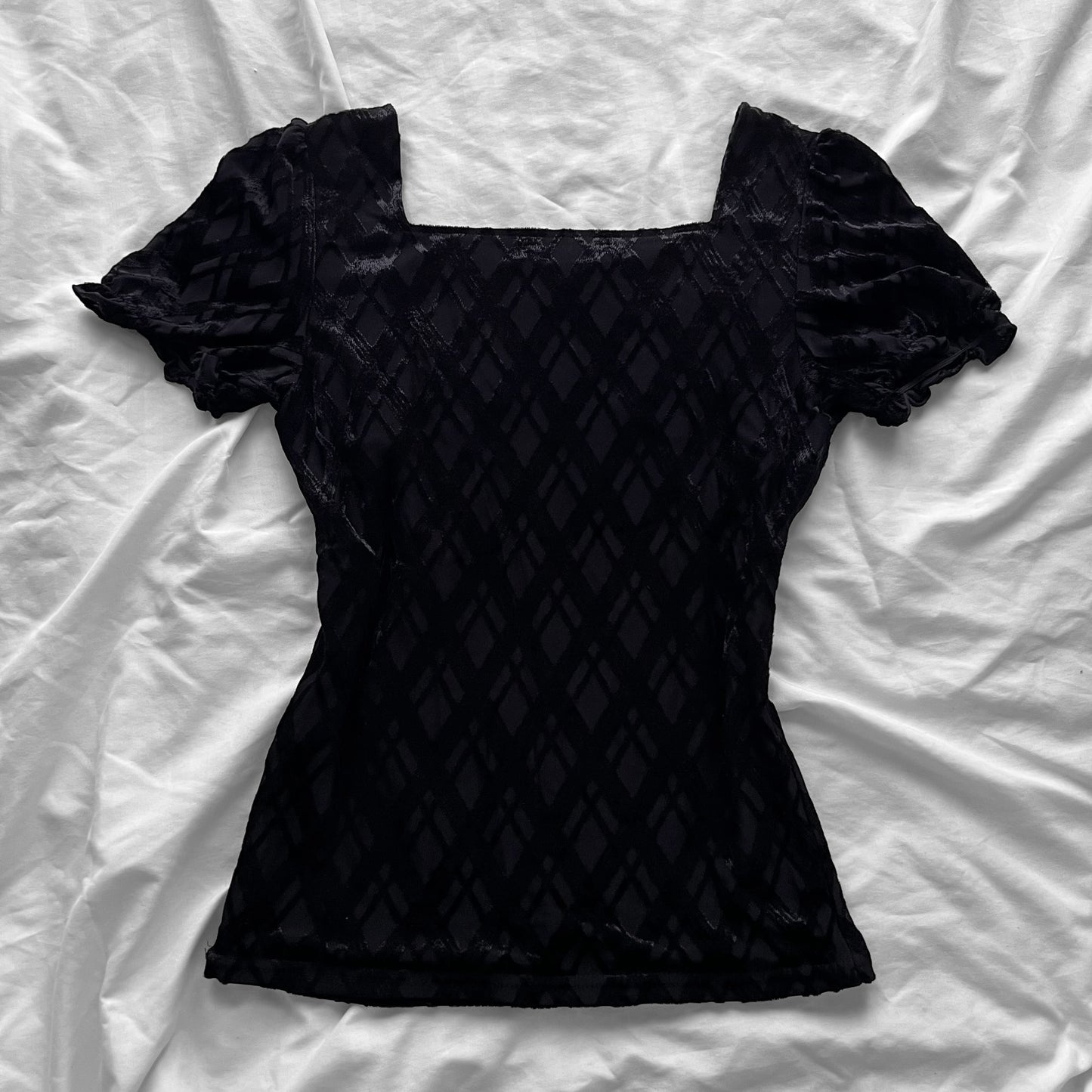 Checkered blouse