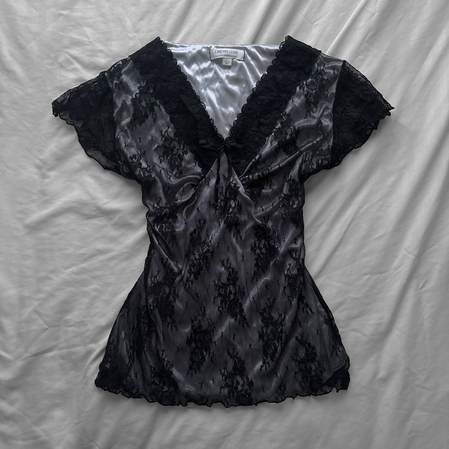 Black Lace Top