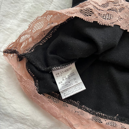 Dark coquette milkmaid top