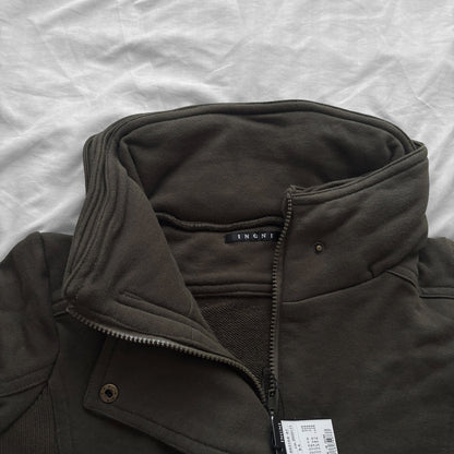 Muted Utility Zip Up Jacket