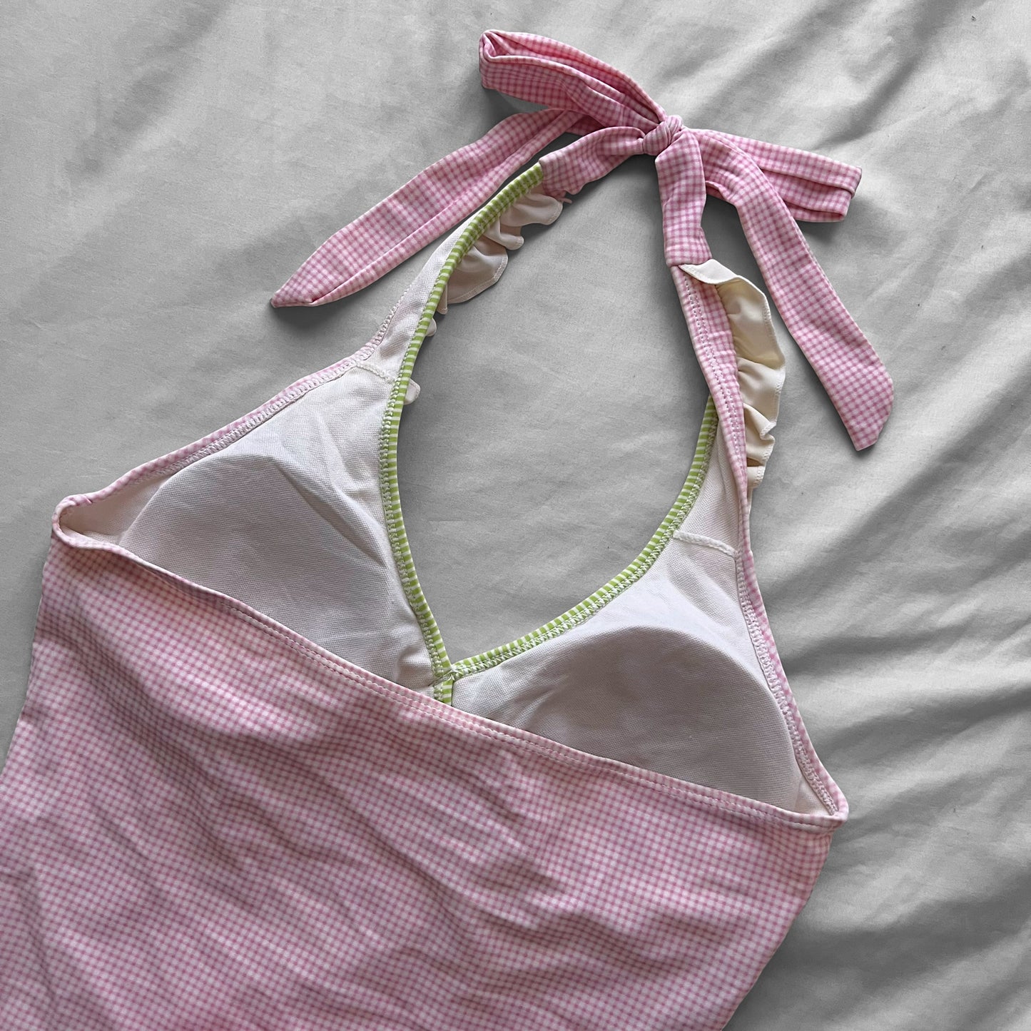 XL size•Adorable Pink & Green bikini Set
