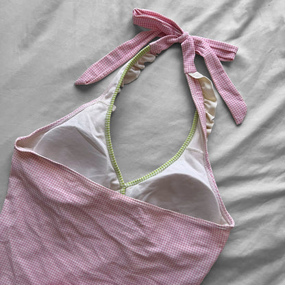 XL size•Adorable Pink & Green bikini Set